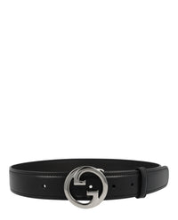 Gucci Gucci Womens Blondie Leather Belt