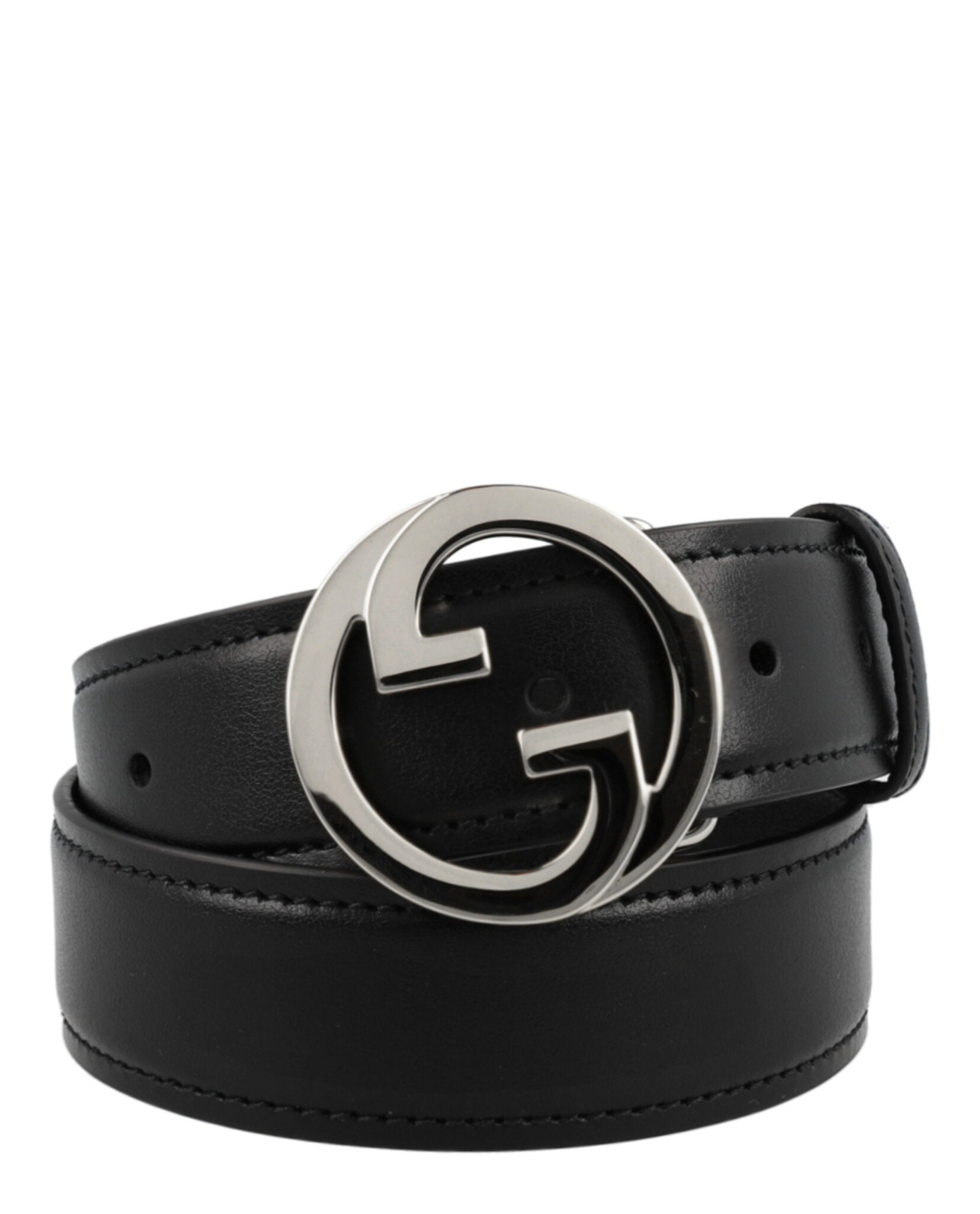 Gucci Gucci Womens Blondie Leather Belt