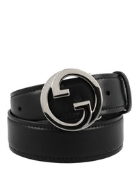 Gucci Gucci Womens Blondie Leather Belt