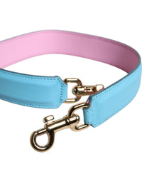 Dolce & Gabbana Dolce & Gabbana Pink Blue Leather Handle Bag Shoulder Women's Strap