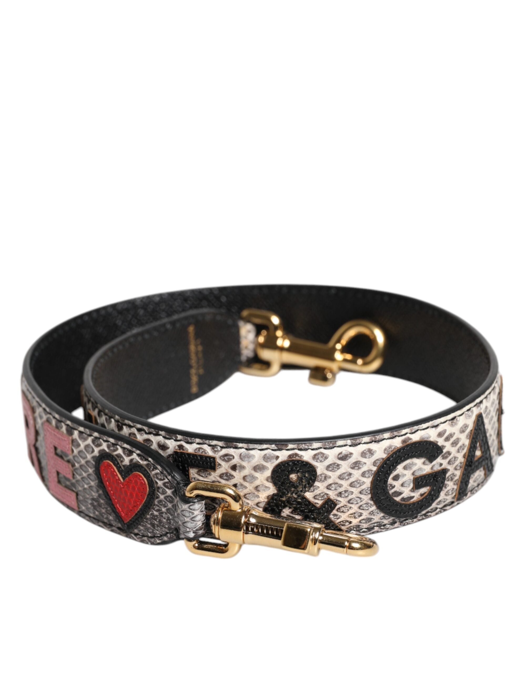 Dolce & Gabbana Dolce & Gabbana Multicolor DG AMORE Patch Bag Shoulder Women's Strap