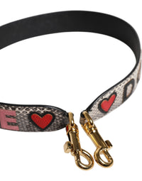 Dolce & Gabbana Dolce & Gabbana Multicolor DG AMORE Patch Bag Shoulder Women's Strap