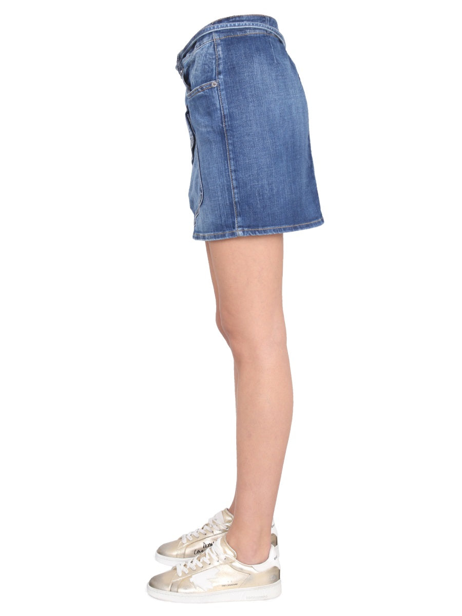 Dsquared2 Women Skirt With Pocket