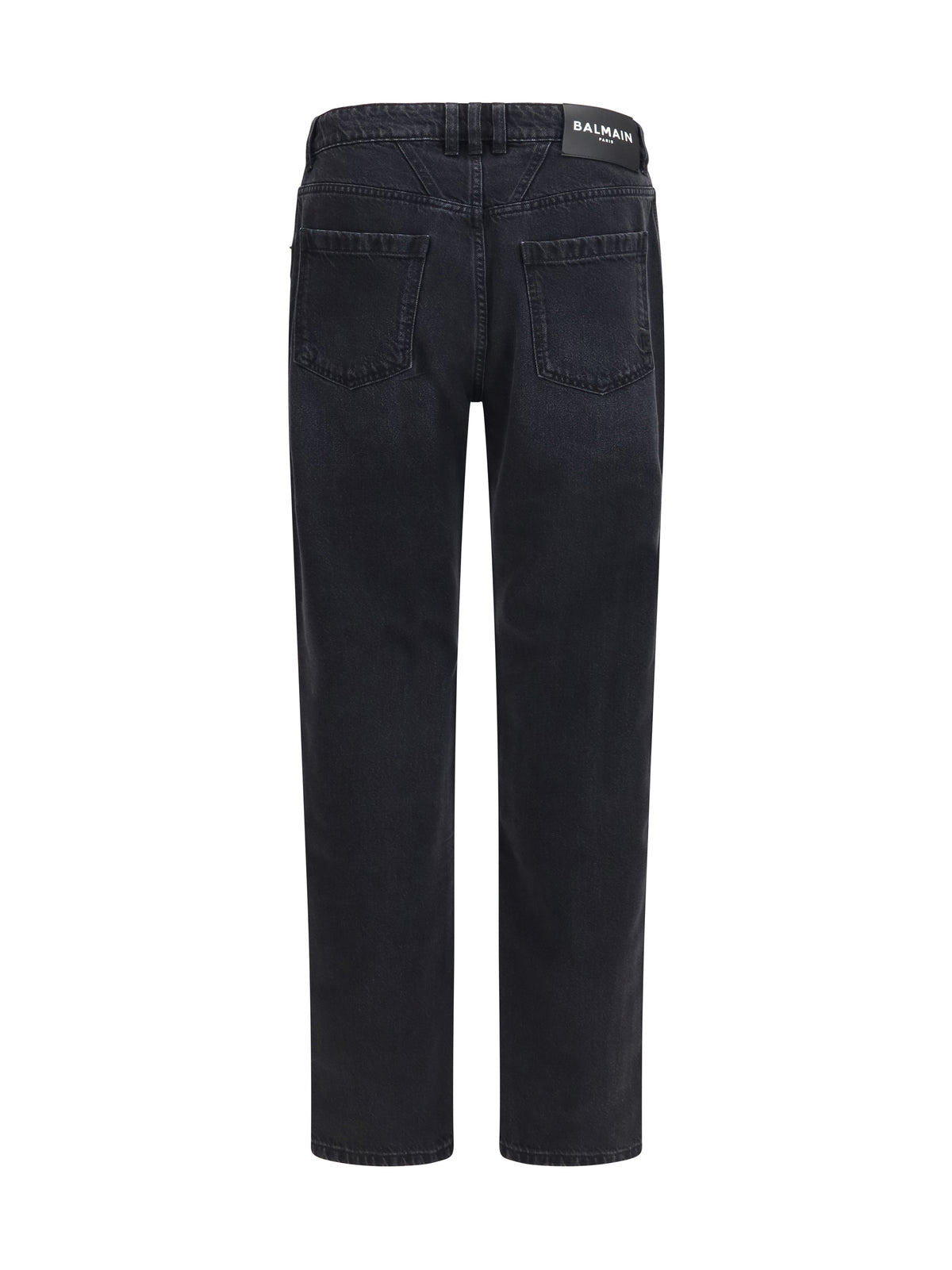 Balmain Men Straight-Leg Denim Jeans