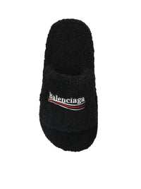 Balenciaga Balenciaga Women Slippers Platform In Shearling