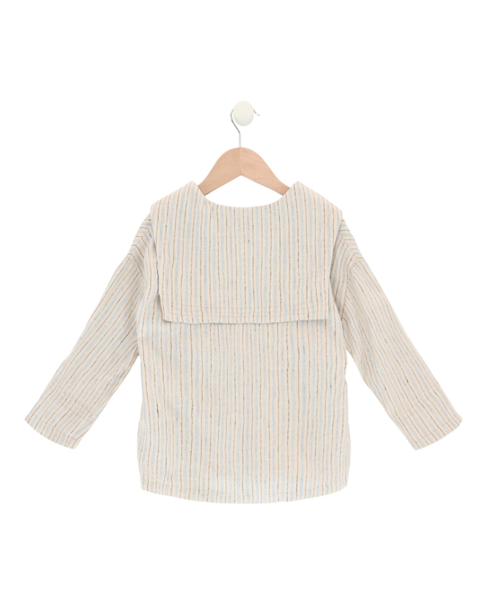 Gucci Boys Striped Linen Top