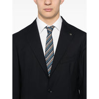 Tagliatore Blue Suits - Single Breasted Suits Men