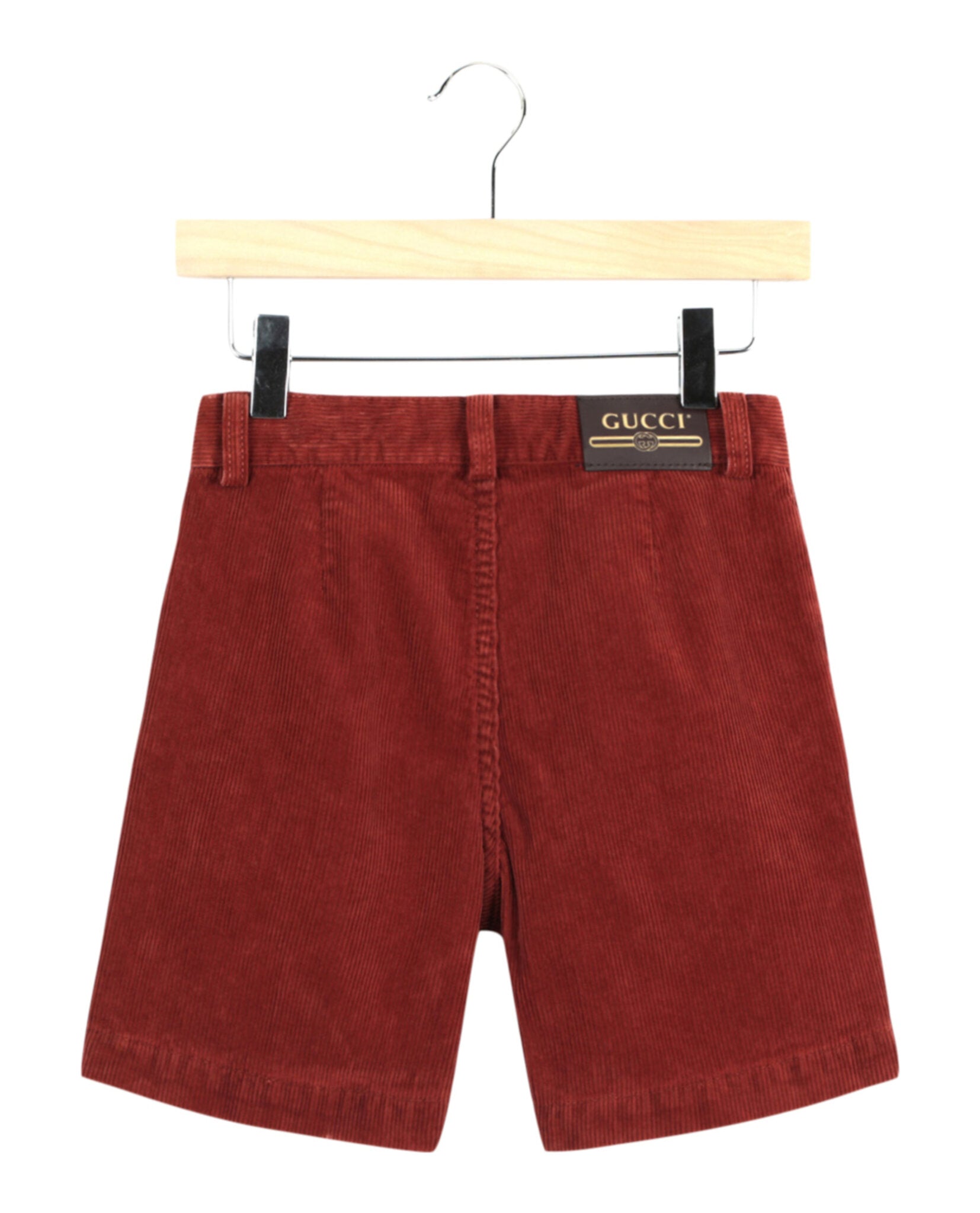 Gucci Unisex-Child Horsebit Corduroy Shorts