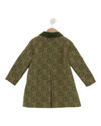 Gucci Boys GG Embroidered Logo Coat