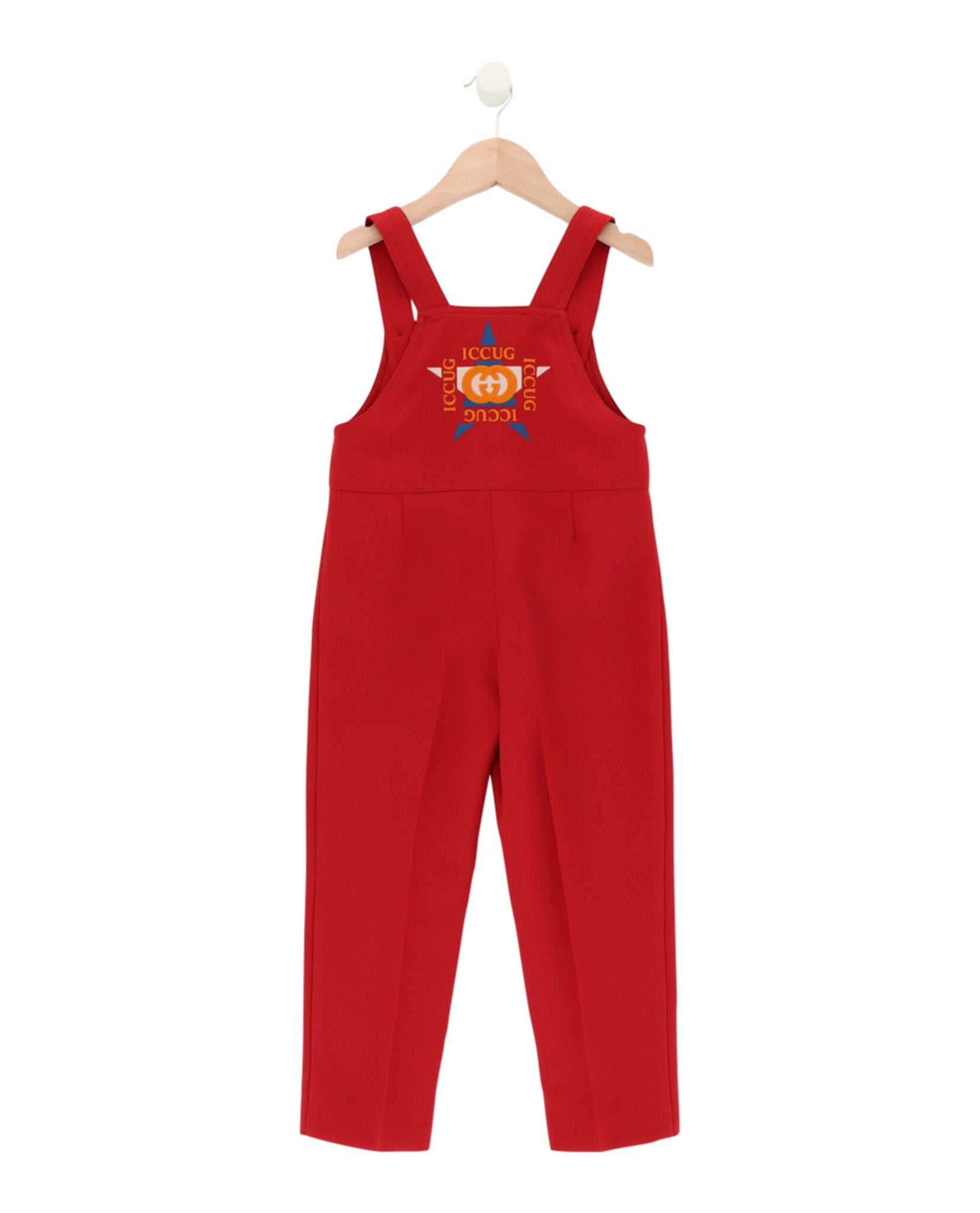 Gucci Boys Embroidered Logo Overalls