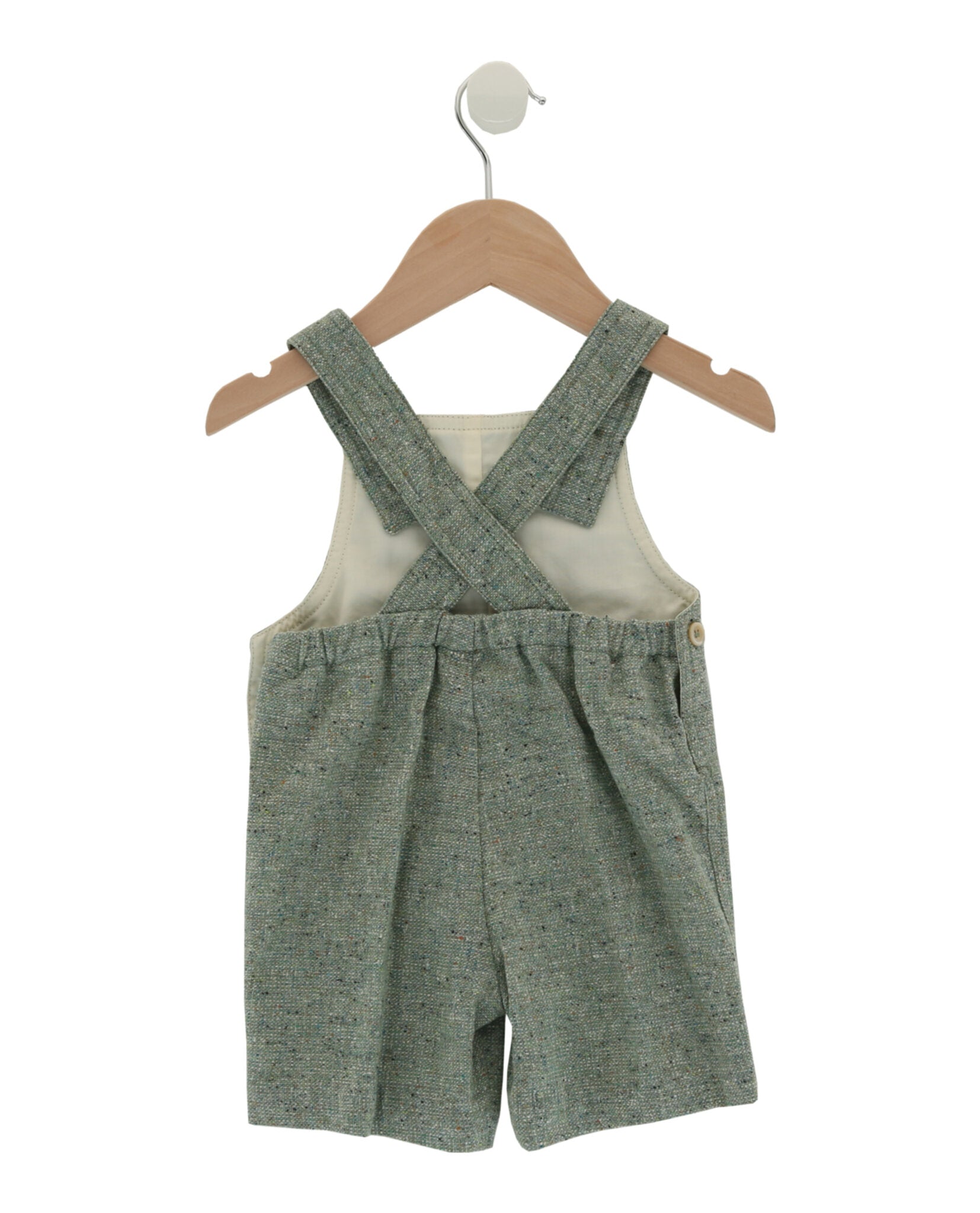 Gucci Boys Tweed Overalls