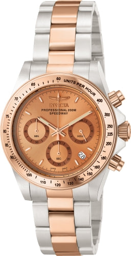 Invicta Men's Speedway Rose Gold Dial Watch - 6933