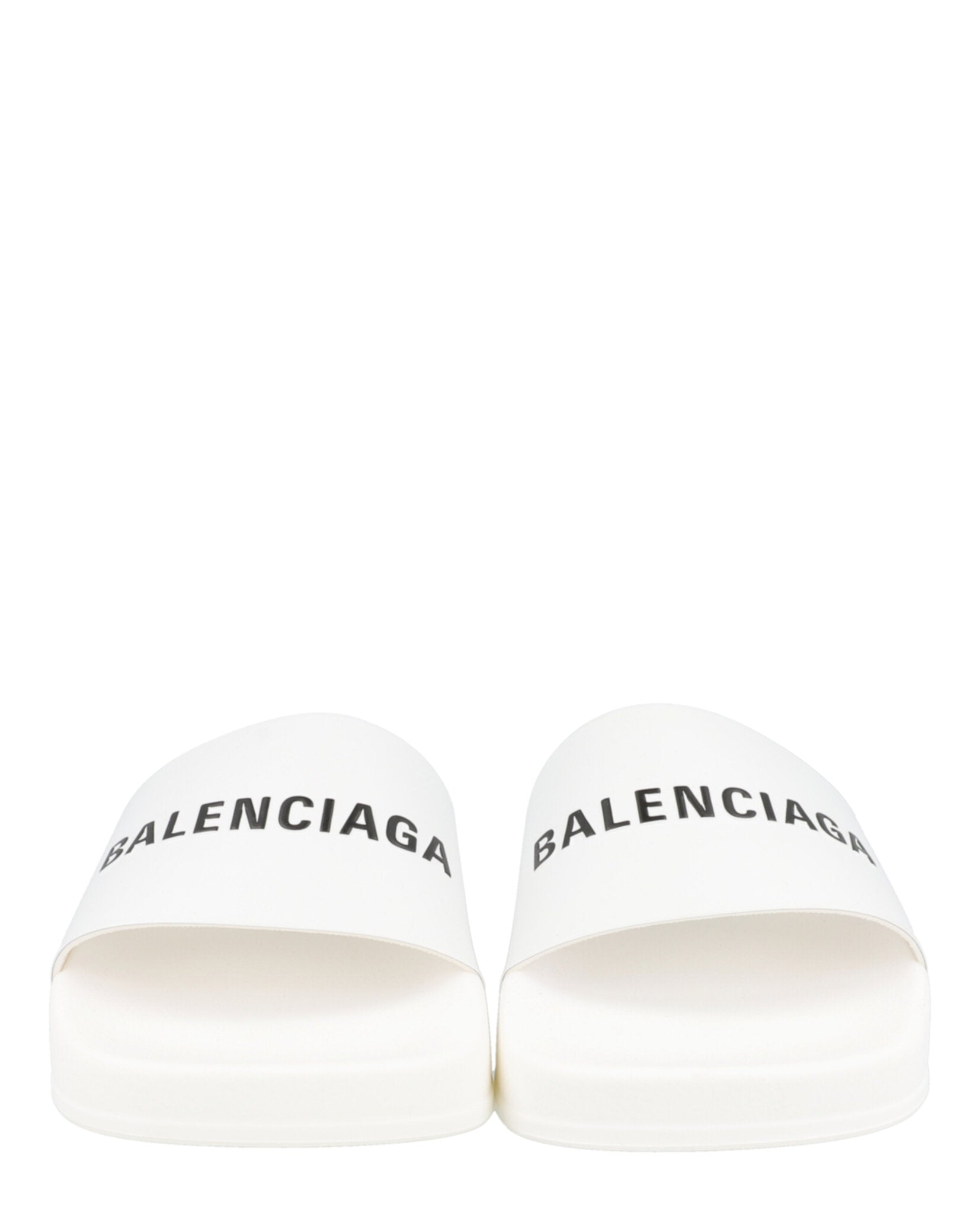 Balenciaga Unisex-Child Logo Pool Slides – Bluefly