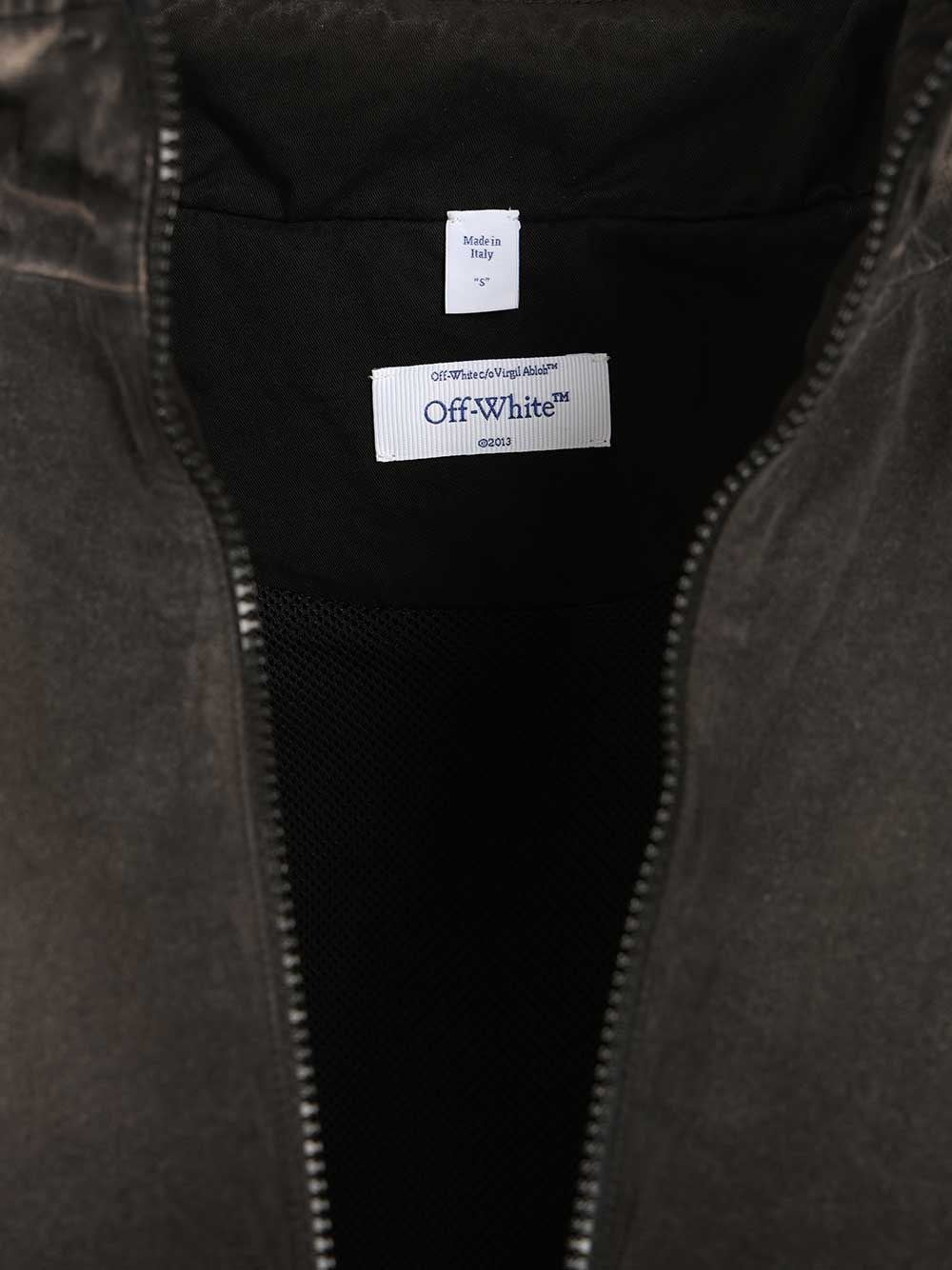 Off-White Men Offline Gd Gab Tracktop Black