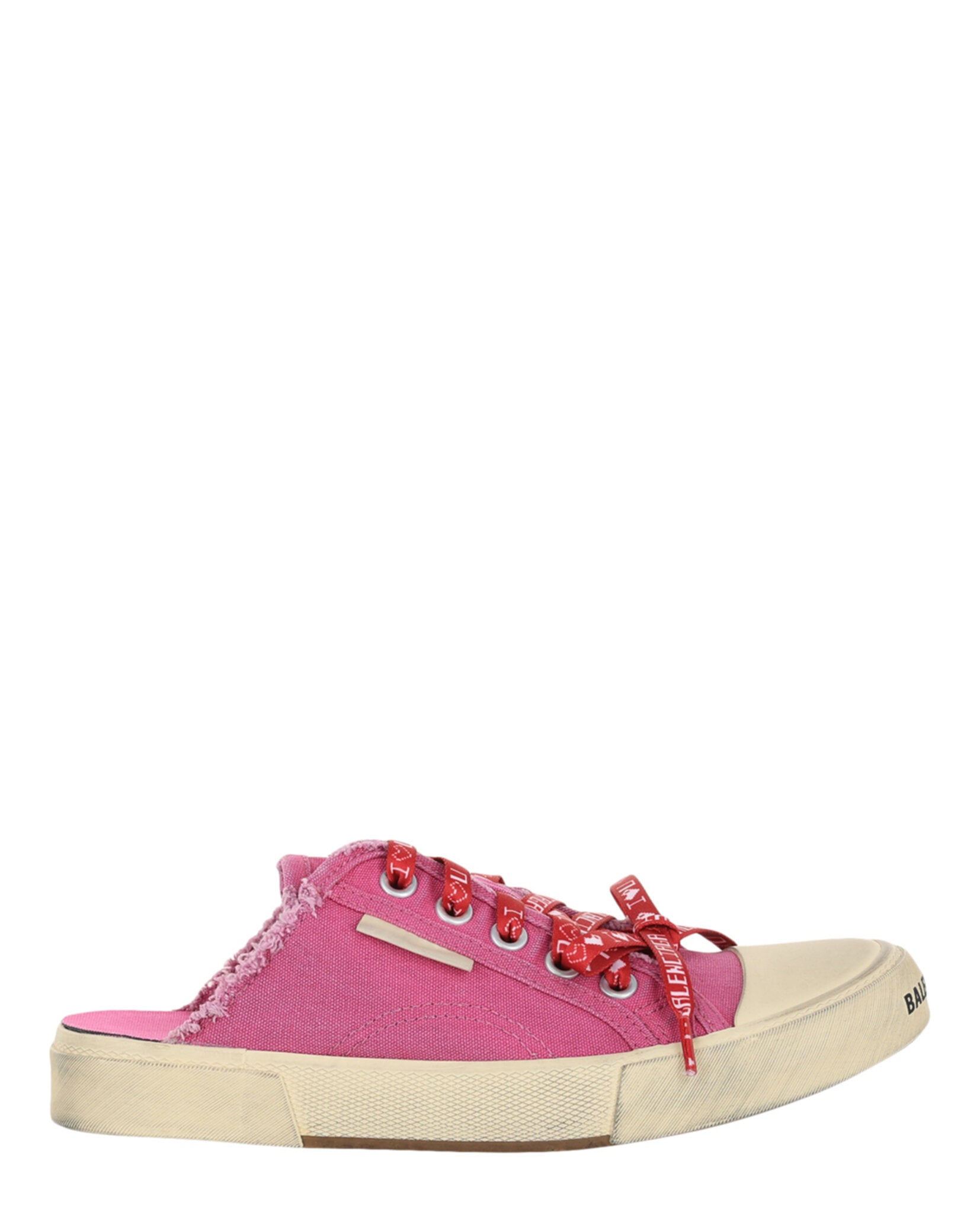 Balenciaga Womens Paris Distressed Mule Sneakers