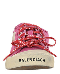 Balenciaga Womens Paris Distressed Mule Sneakers