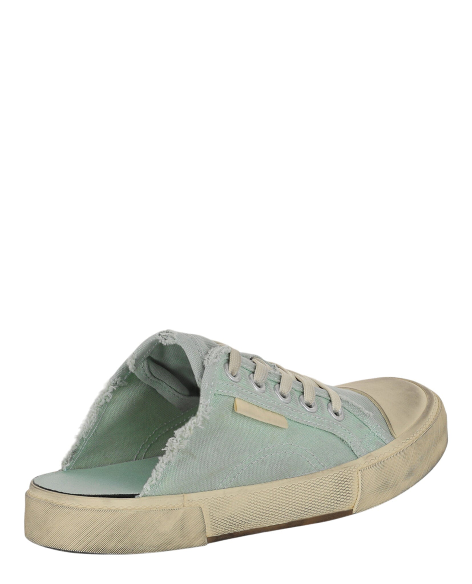 Balenciaga Womens Paris Distressed Mule Sneakers