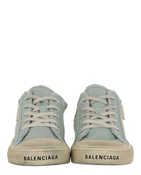 Balenciaga Womens Paris Distressed Mule Sneakers