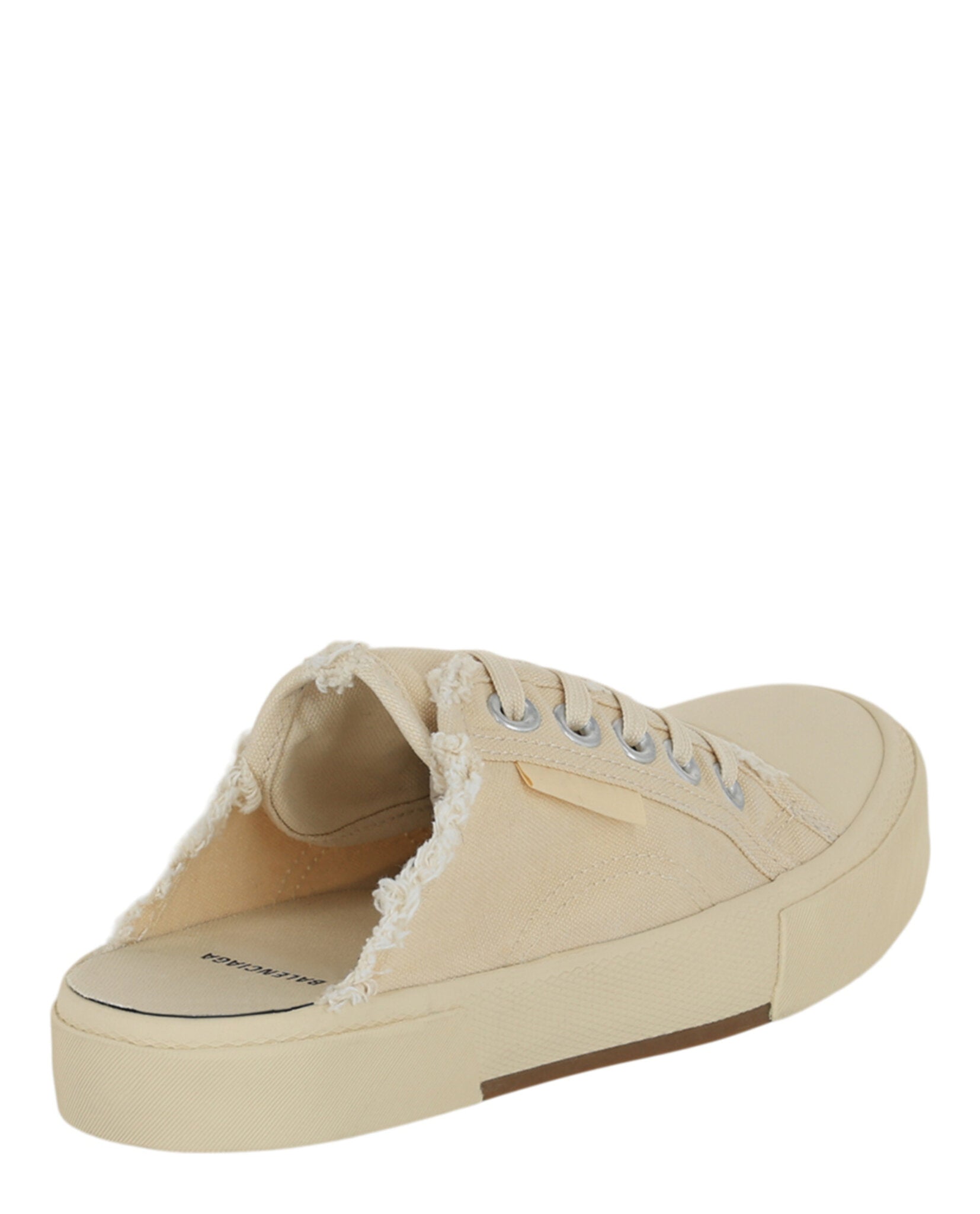 Balenciaga Womens Paris Distressed Mule Sneakers
