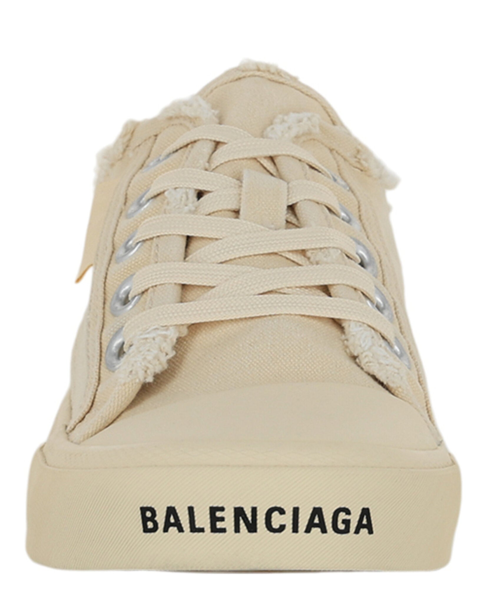 Balenciaga Womens Paris Distressed Mule Sneakers