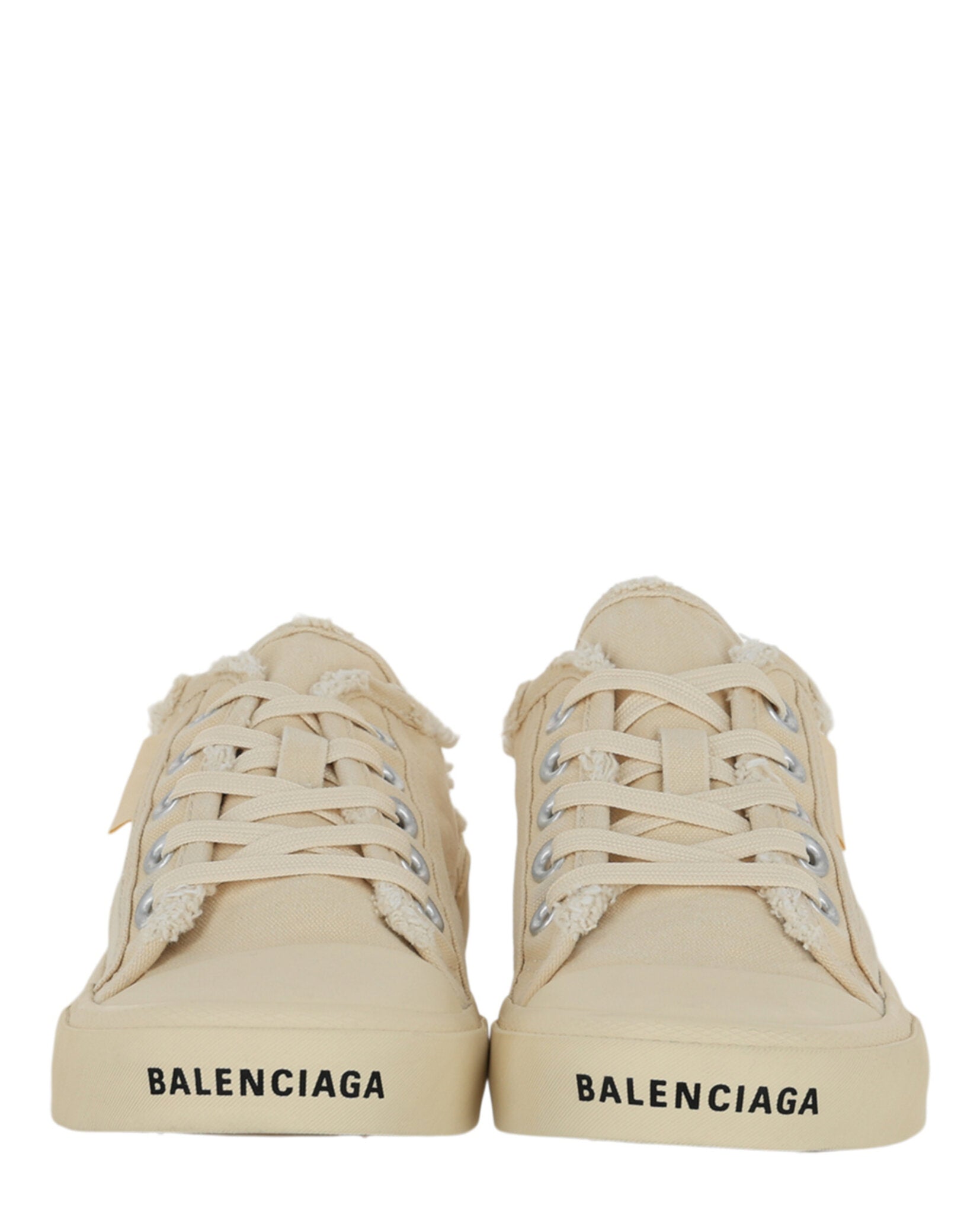 Balenciaga Womens Paris Distressed Mule Sneakers