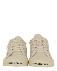 Balenciaga Womens Paris Distressed Mule Sneakers