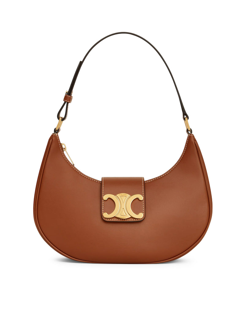 Celine Women Medium Ava Triomphe Bag In Smooth Calf Leather