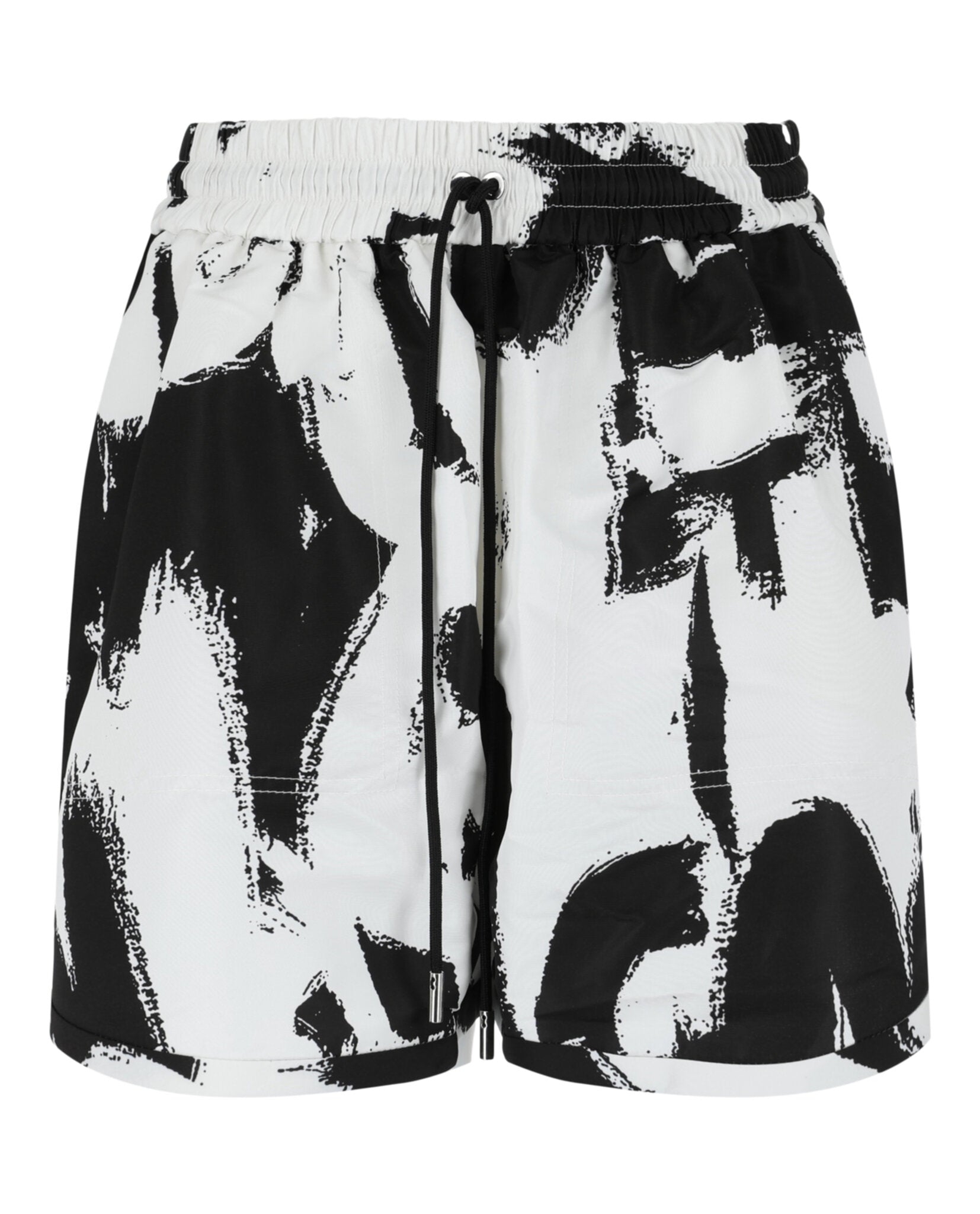 Alexander McQueen Womens Graffiti Print Shorts