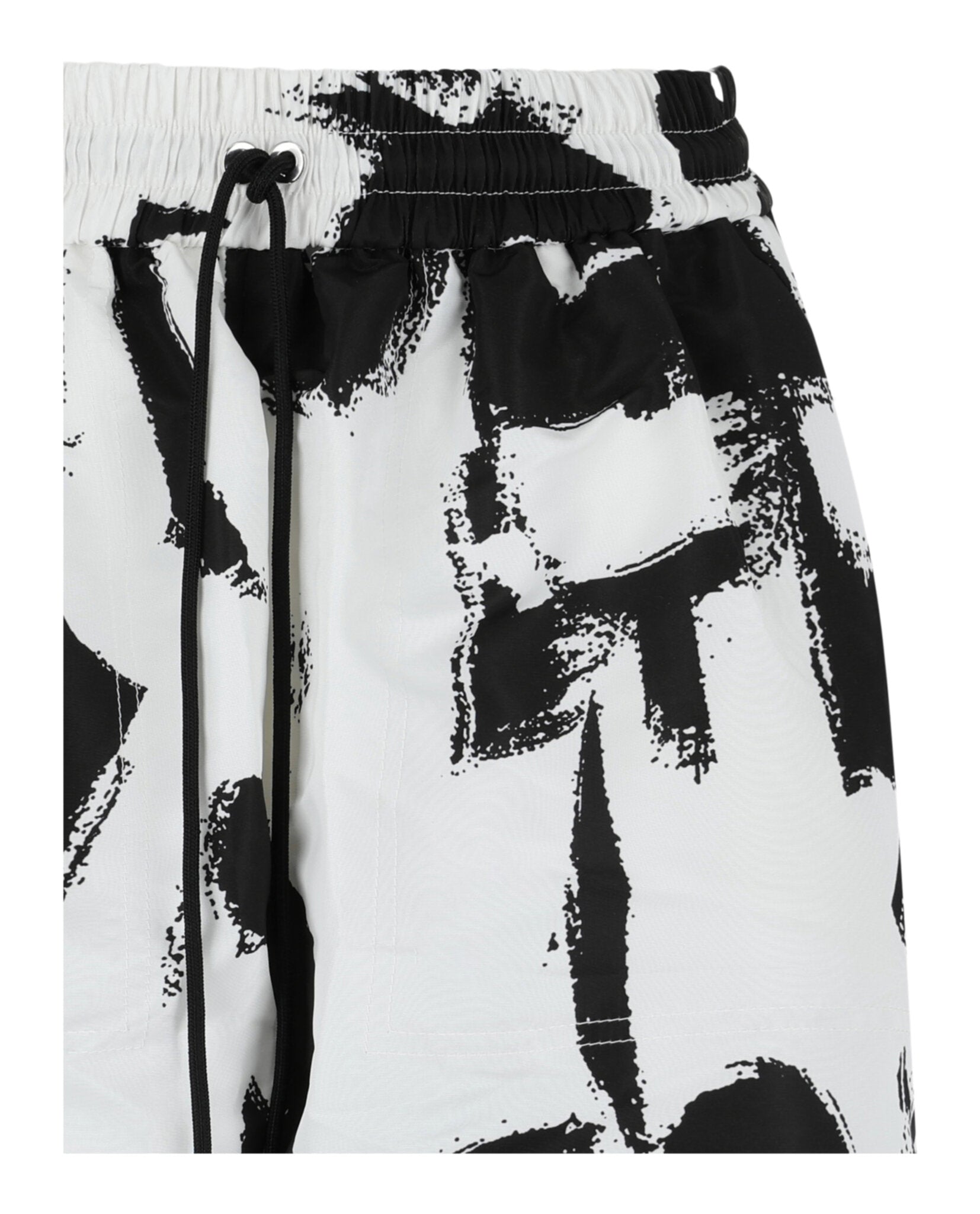Alexander McQueen Womens Graffiti Print Shorts