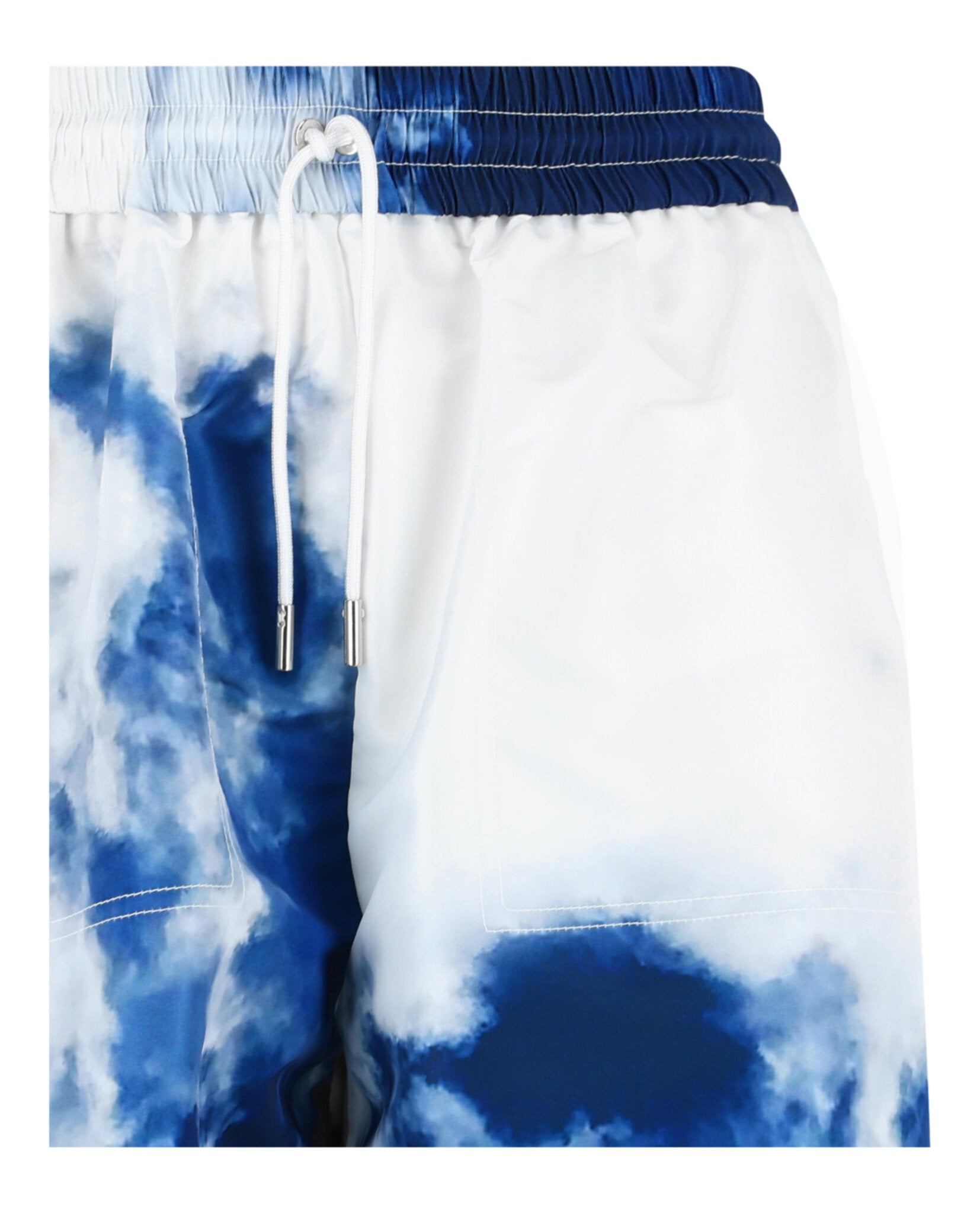 Alexander McQueen Womens Sky Print Dolphin Shorts