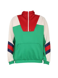 Gucci Men Lightweight Neoprene Zippered Jacket
