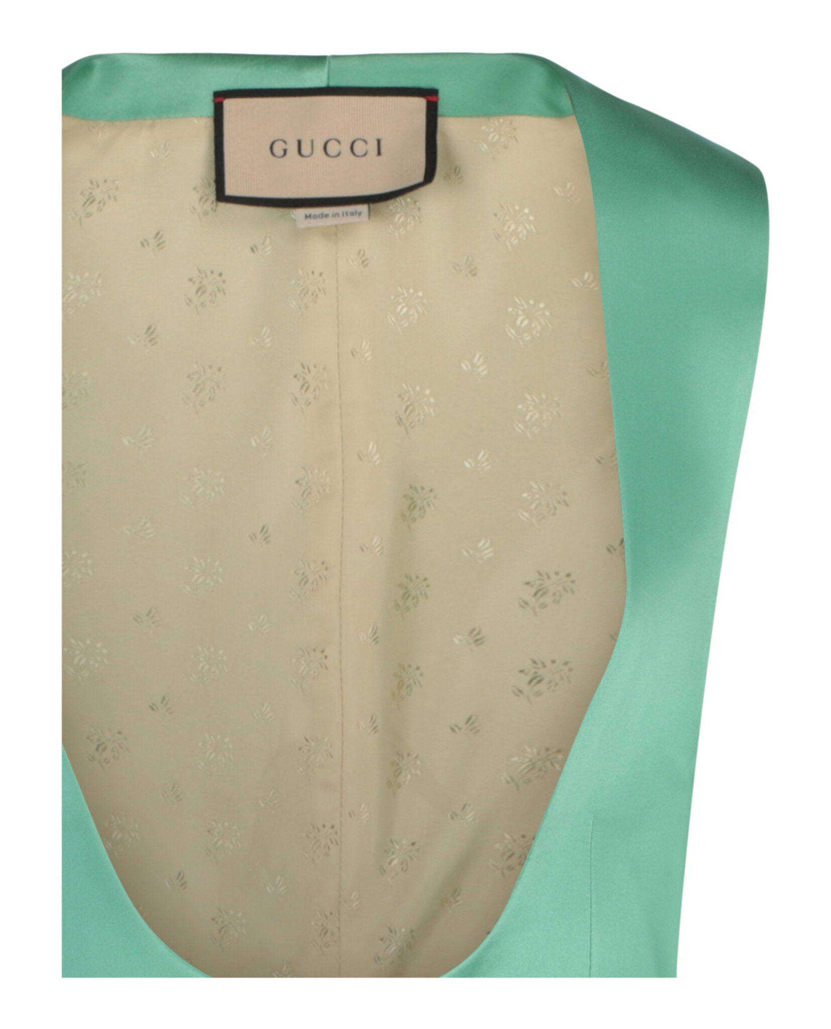 Gucci Mens Scoopneck Tailored Vest