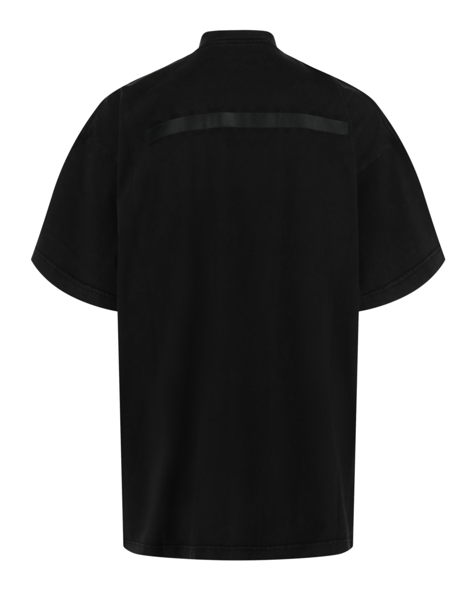 Balenciaga Balenciaga Mens Strikethrough 1917 Oversized T-Shirt