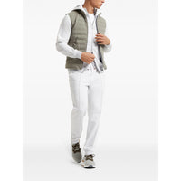 Brunello Cucinelli White T-Shirts & Vests - T-Shirts Men