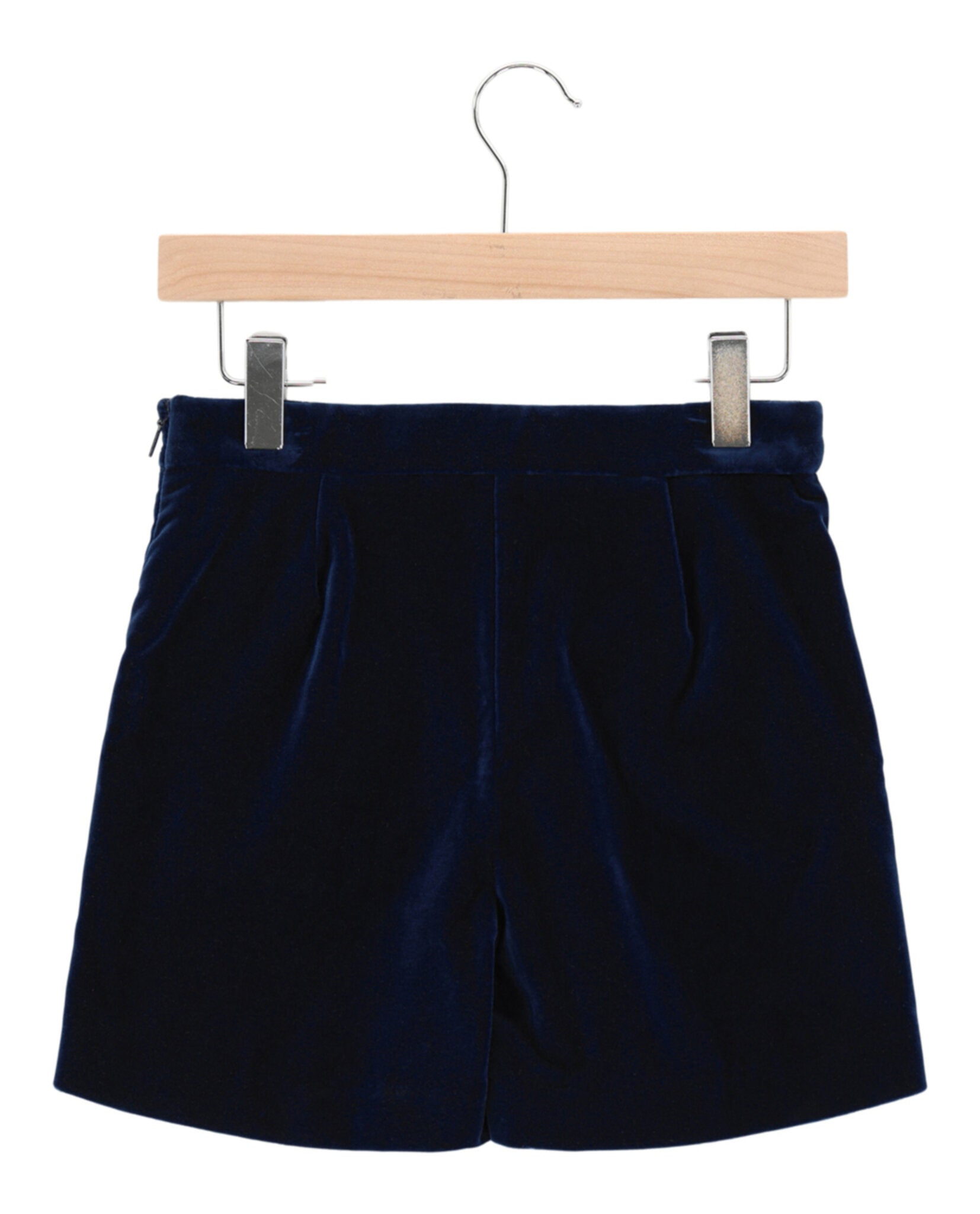 Gucci Unisex-Child Horsebit Velvet Shorts