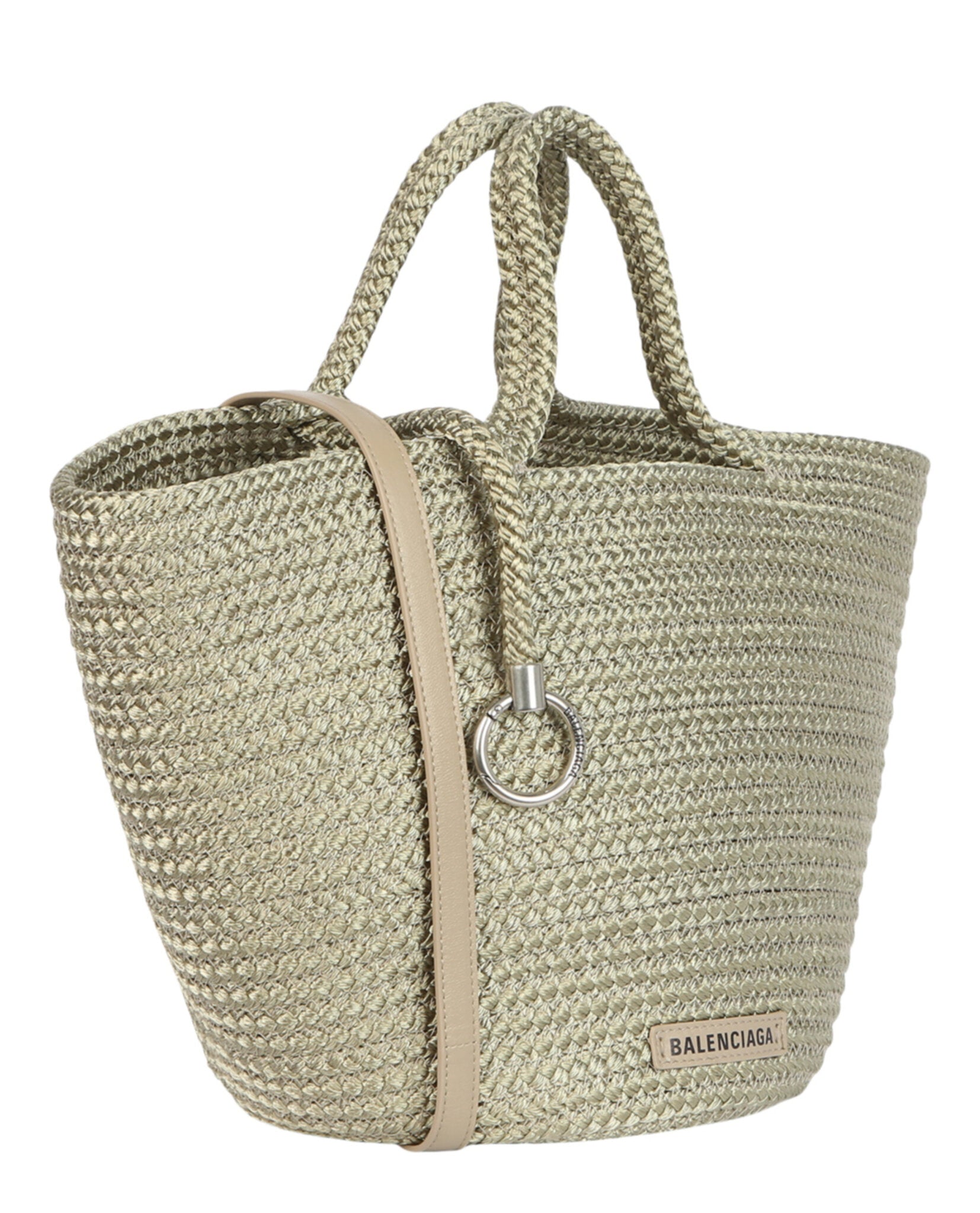 Balenciaga Womens Ibiza Small Basket Tote