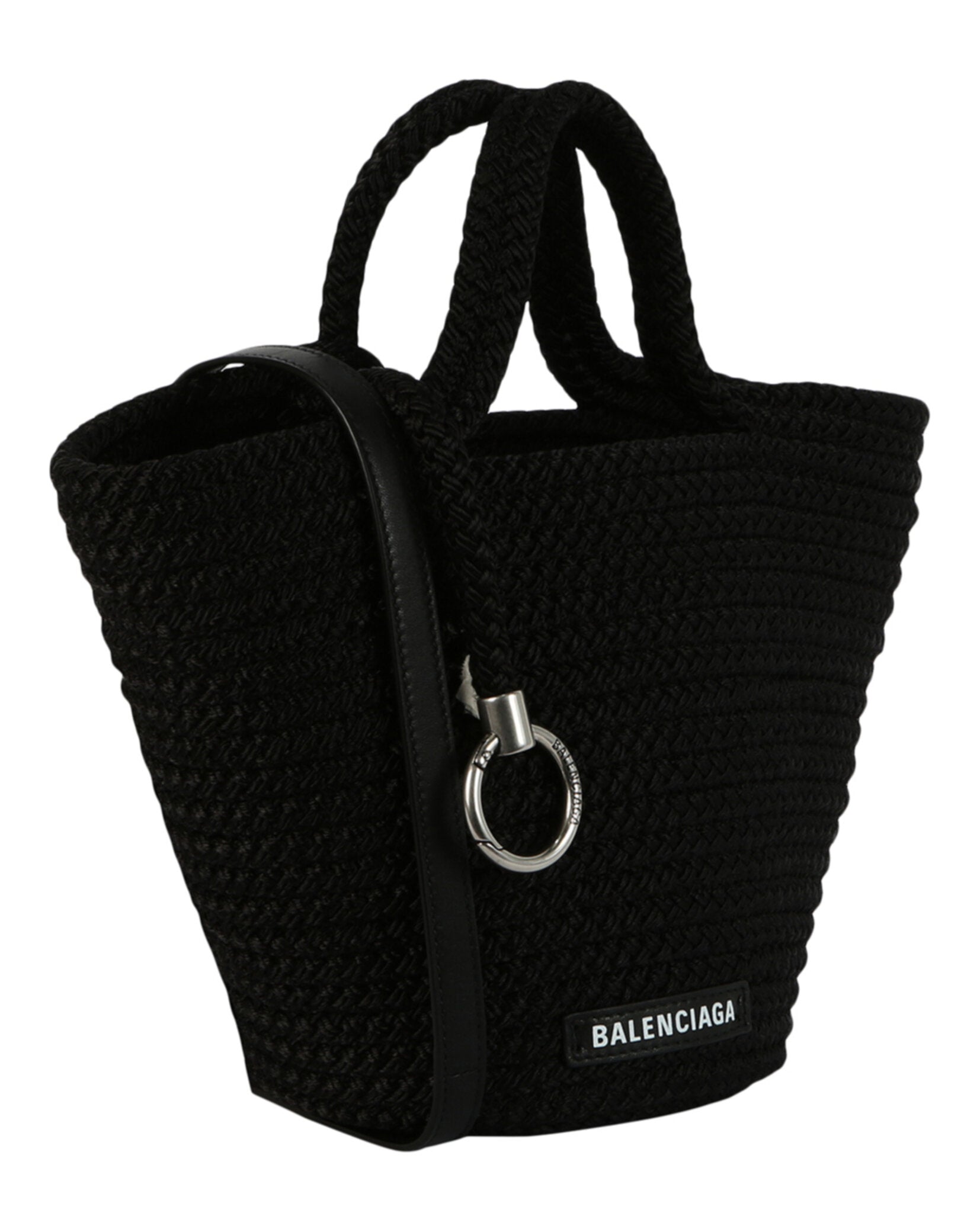 Balenciaga Womens Ibiza Small Basket Tote