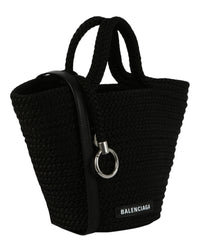 Balenciaga Womens Ibiza Small Basket Tote