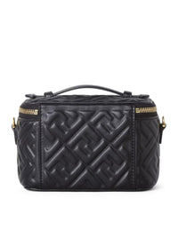 Fendi Women Fendi Vanity Mini Bag In Black Nappa With Ff Motif