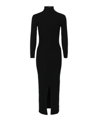 Balenciaga Balenciaga Womens Fitted Wool Blend Dress