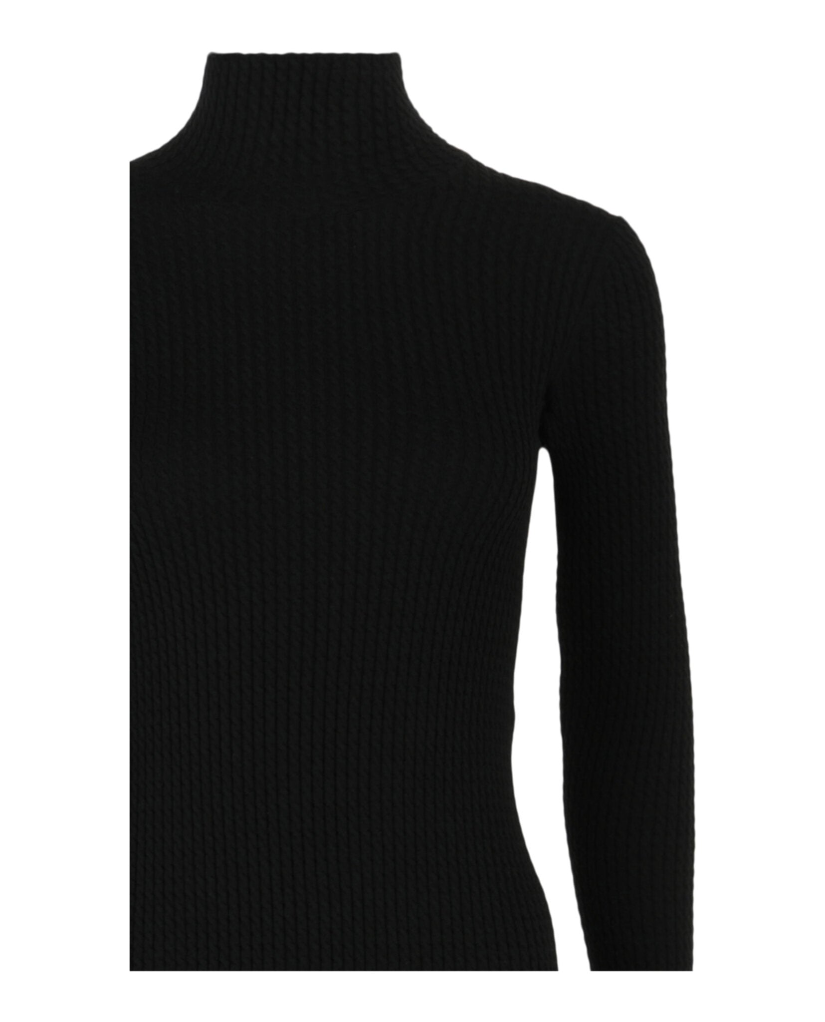 Balenciaga Balenciaga Womens Fitted Wool Blend Dress