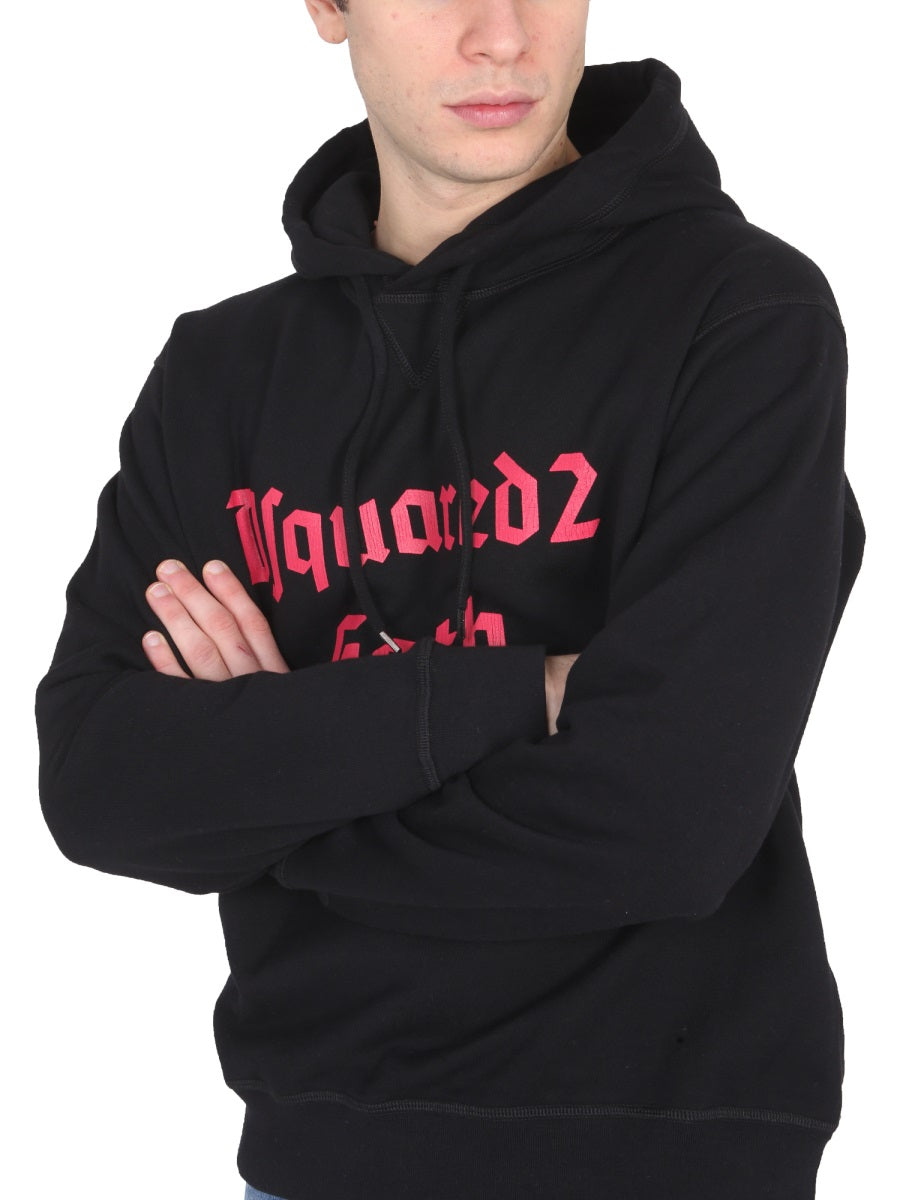 Dsquared2 Men Sweatshirt With Logo Print