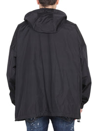 Dsquared2 Men Jacket With Logo Patch