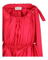 Alexander McQueen Womens Bow Mini Dress