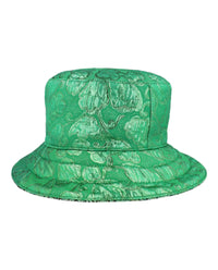 Gucci Womens Metallic GG Bucket Hat