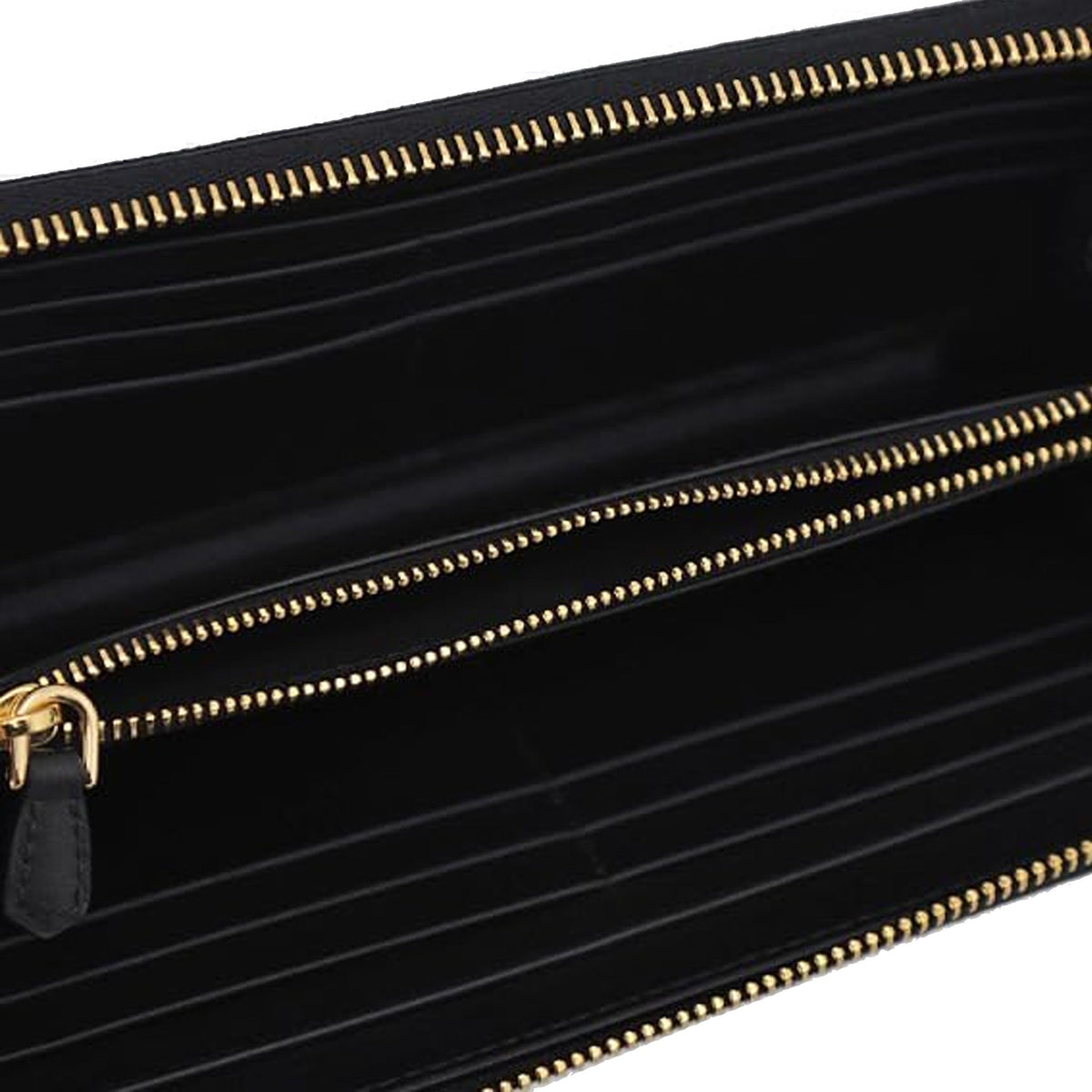 Prada Leather Logo Wallet Women