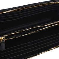 Prada Leather Logo Wallet Women