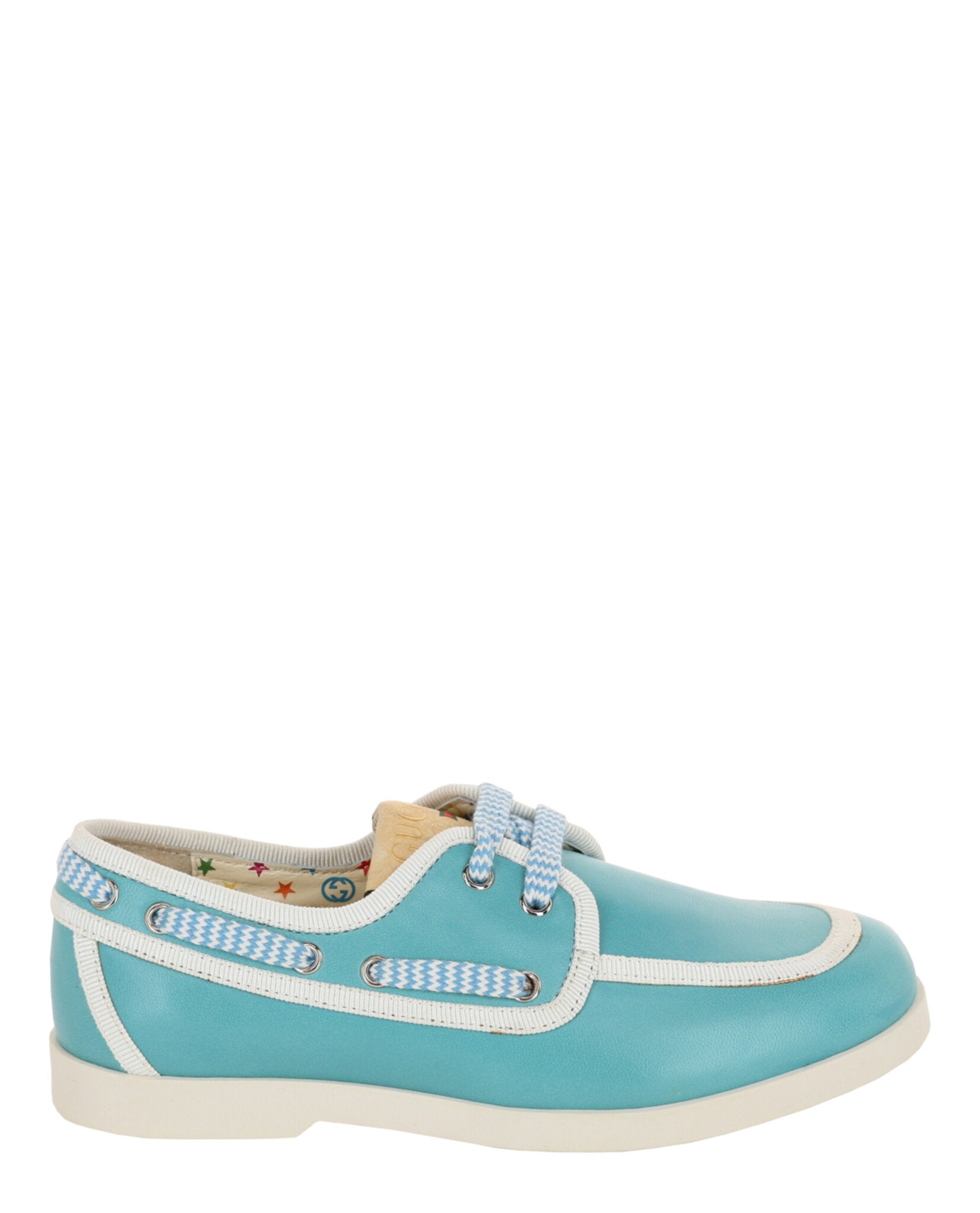 Gucci Boys Leather Boat Shoes