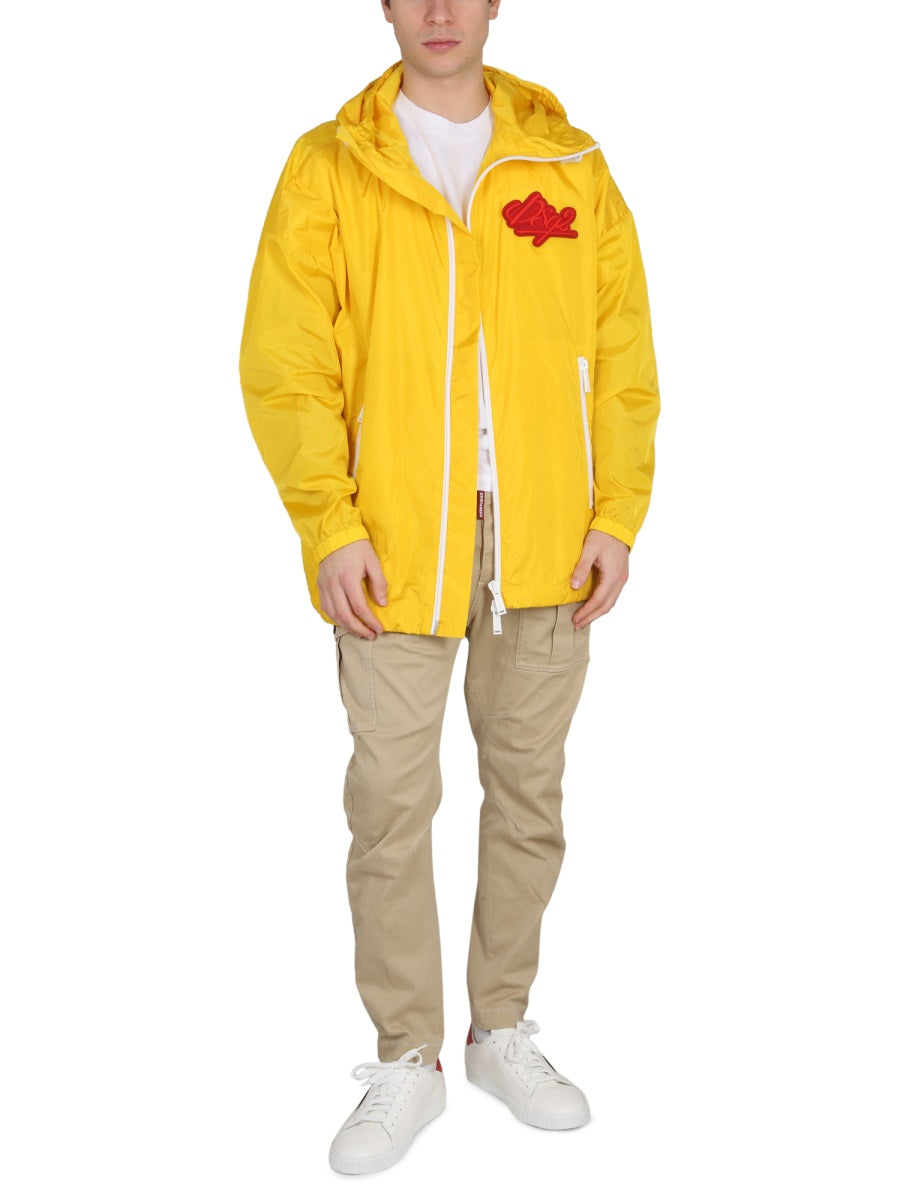 Dsquared2 Dsquared2 Men Jacket With Logo Patch