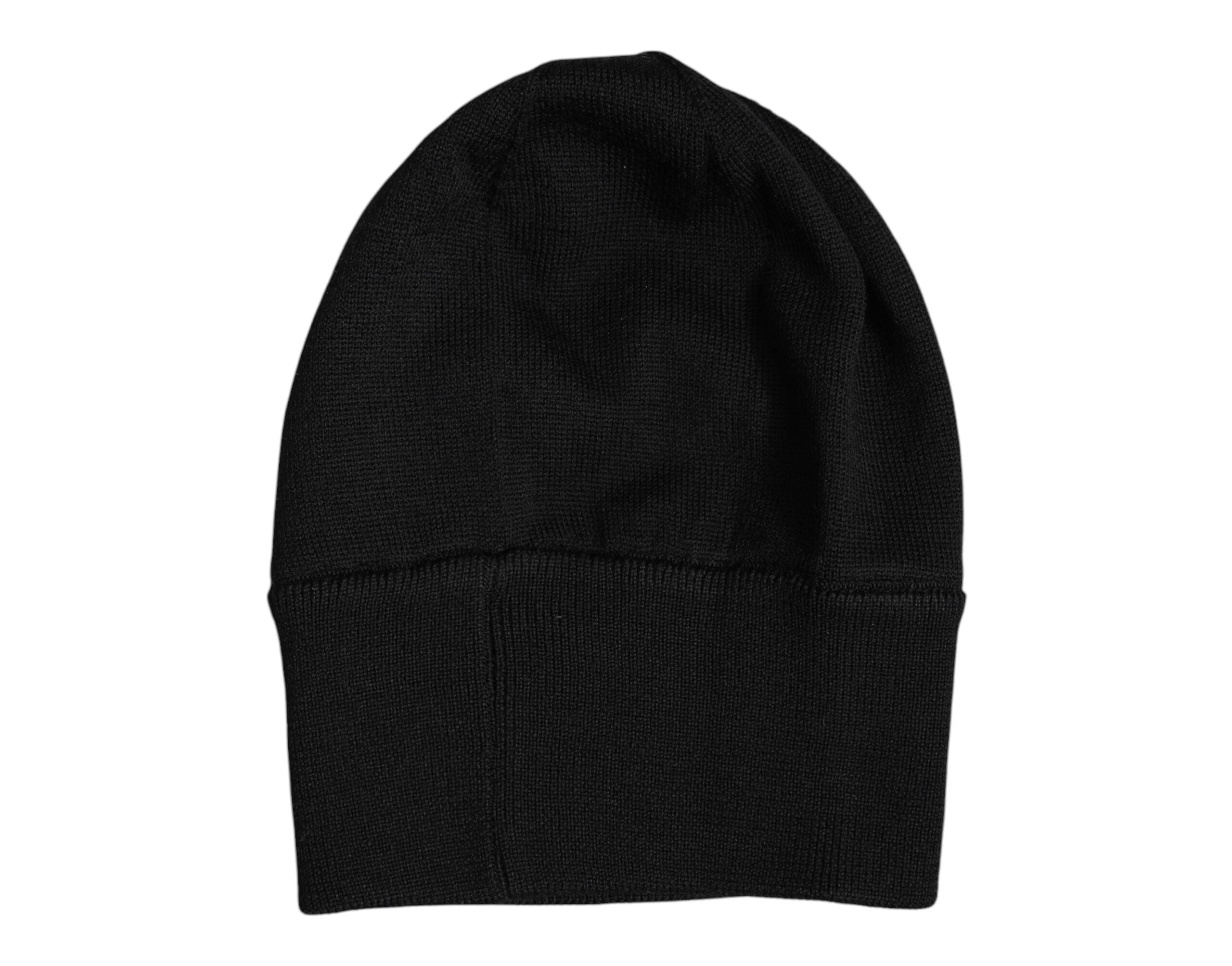Dolce & Gabbana Dolce & Gabbana Black #DGLOVESLONDON Knitted Beanie Men's Hat
